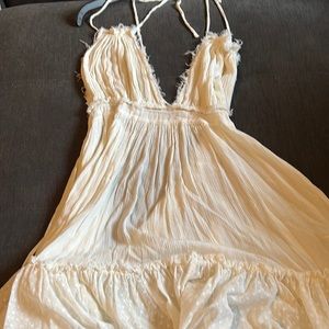 Free people white dress